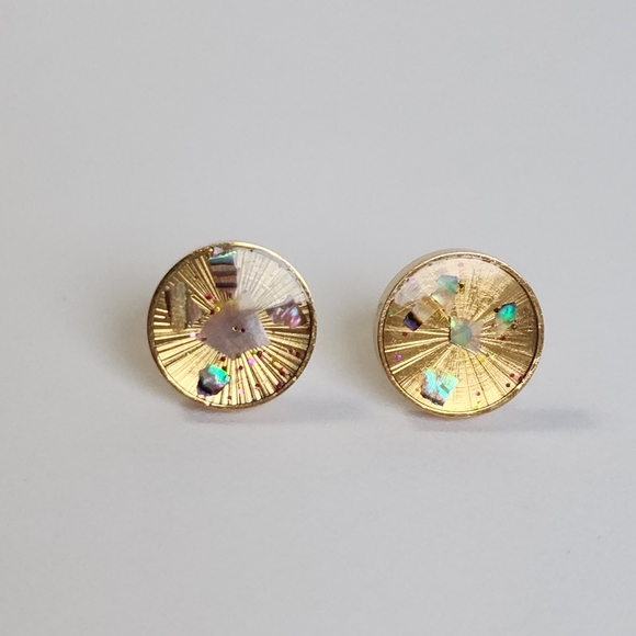 18K Gold Plated Necklace Earrings Set - Picture 5 of 10